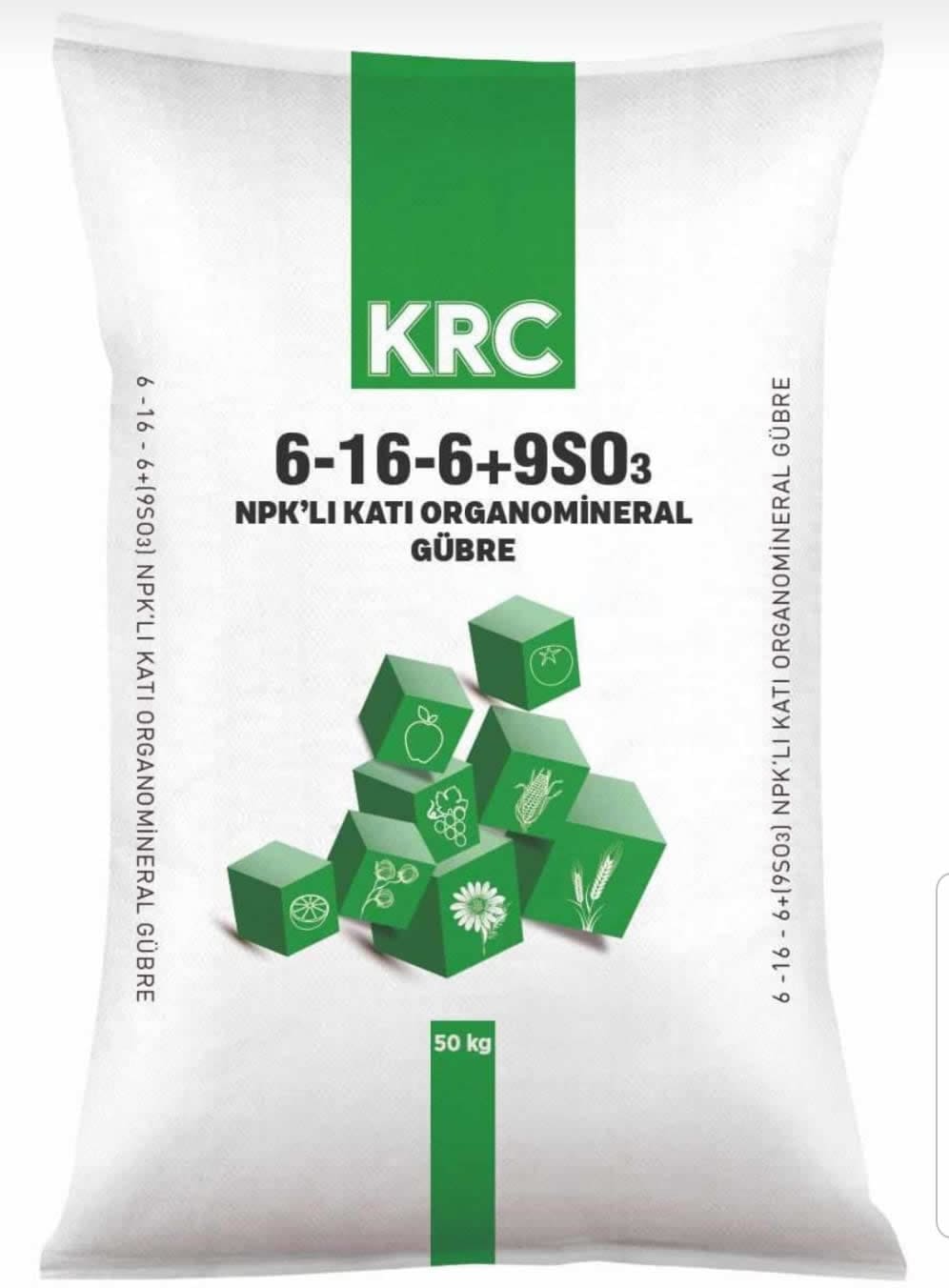 KRC KATI ORGANOMİNERAL GÜBRE